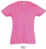 Camiseta Niña Publicitaria Cherry Sols - Color Rosa Orquidea
